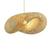 CSSYKV Lustre De Bambou De Style Japonais Surdimensionné Plafonnier De Bambou Surdimensionné Lampe d'accueil Simple Restaurant Chambre À Coucher Balcon Lampe Creative Bamboo Art Chandelier E27