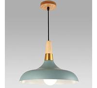 CSSYKV Lustre en Métal Moderne Et Simple Lampe À Suspension en Bois Créative E27 Support De Lampe Tête Unique Réglable Goutte Ligne Table À Manger Bar Décoration Plafonnier Lampe Suspendue