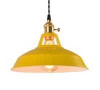 CSSYKV Suspension Moderne Et Élégante 6 Options De Couleurs Pour Les Lustres À Abat-jour En Métal Plafonnier Suspendu Créatif À Un Seul Phare Pour Îlot De Cuisine, Salle À Manger,