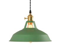 CSSYKV Suspension Moderne Et Élégante 6 Options De Couleurs Pour Les Lustres À Abat-jour En Métal Plafonnier Suspendu Créatif À Un Seul Phare Pour Îlot De Cuisine, Salle À Manger,