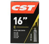 Tuyau de vélo CST 16 pouces 47-305/62-305 (16x1.75-2.50) valve Dunlop 32 mm