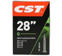 CST 071704 Vélo Tuyau, Noir, 28 x 1 1/8-1.75 28/47-622/635 SV40 mm