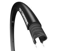 Cst Premium Correre Tubeless 28´´-tubeless 700 X 25c Rigid Road Tyre Argenté 700C x 25 Black