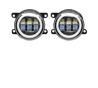 Cstearqp Avant Phare Antibrouillard Pour Peugeot 208 CA_ CC_A9 2012-2018 W/anneau DRL Blanc Et Clignotants Jaunes Led Ensemble De Phares Antibrouillard Voiture(Type C)
