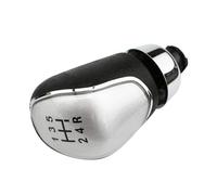 Cstearqp Pièces Intérieur de Voiture Pommeau De Levier De Vitesse 5/6 Vitesses Pour Hyundai Pour Elantra GT Pour Accent MD I30 MT(5 speed sliver)