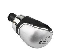 Cstearqp Pièces Intérieur de Voiture Pommeau De Levier De Vitesse 5/6 Vitesses Pour Hyundai Pour Elantra GT Pour Accent MD I30 MT(6 speed sliver)