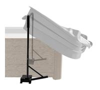 CStern Lève-Couvercle pour Baignoire- Largeur réglable de 195 à 244 cm - Plage réglable en Hauteur de 78 à 104 cm-pour baignoires rectangulaires,Baignoire,Spa