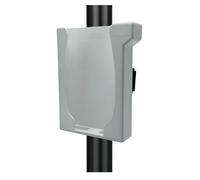 CSUPPCREA Support de téléphone bateau blanc, support de téléphone portable marin pour bateau - fabriqué pour Boa Pole Shape Strap On Design avec iPhone et Smartphone
