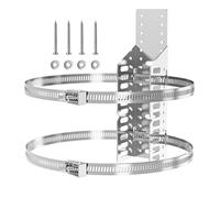 CSupport mural de réservoir d'expansion - Support mural lourd, kit de fixation de réservoir d'expansion thermique | Support en acier galvanisé avec sangles de sécurité, réservoirs de 5 gallons ou