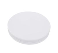 CSXMONEY Lot de 100 doublures pour cage à oiseaux, coussin rond en papier, coussins absorbants pour cage à oiseaux, blanc