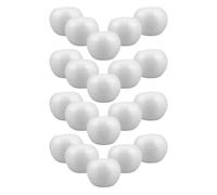 CSXMONEY Lot de 20 modèles de pommes en mousse de polystyrène pour décorations de vacances et événements saisonniers