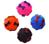 CSXMONEY Lot de 4 balles à mâcher pour chien ou chat d'intérieur