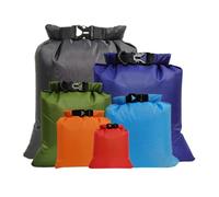 CSXMONEY Lot de 6 sacs étanches légers de grande capacité 8 L, 5 L, 3,5 L, 3 L, 2,5 L, 1,5 L, pour le camping, la randonnée, la pêche