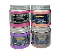 CSY art gallery Ensemble de peinture acrylique métallisée bicolore effet irisé, couleur rose, bouteille de 60 ml, pigment riche à base d'eau, haute luminosité, pour artistes et peintres amateurs
