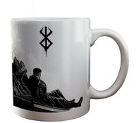 CSYJYMCFX Berserk Guts Anime Mug Cup, Cadeaux pour Fans d'Anime & Enfants, pour Boissons Chaudes ou Froides, Céramique 300ml (6)
