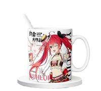 CSYJYMCFX Date a Live Anime Mug Cup, Cadeaux pour Fans d'Anime, pour Boissons Chaudes ou Froides, Céramique 300ml (Kotori Itsuka 2)