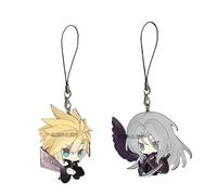 CSYJYMCFX Set de 2 Pendentifs - Bracelets - Boucles - Chaînes Pour Téléphones Portables Game Final Fantasy XIV VII Rebirth - Charmantes Kawaii, Cadeau pour Fans d'Anime (Multicolore)