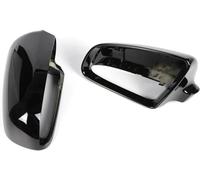CSYKKL Voiture Couvercle De RéTroviseur pour Audi A3 S3 8P 2005-2008,Coques De Remplacement RéTroviseurs,Accessoires De Couverture De Rétroviseur Latéral Couverc,A-Bright Black