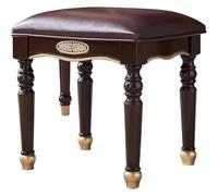 CSYQPDMBDL Banc de Piano, Banquette pour Piano, Banc de Coiffeuse, Tabouret de Piano, Tabouret de Coiffeuse en Bois Massif, Tabouret de Maquillage, Tabouret de Salle à Manger en Bois(Brown)