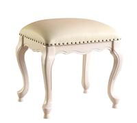 CSYQPDMBDL Banc de Piano, Banquette pour Piano, Chaise de Coiffeuse Tabouret de Piano Tabouret de Coiffeuse en Bois Tabouret de Maquillage de Chambre Structure en Bois Massif(Beige)