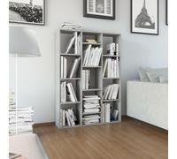 CSYQPDMBDL Bibliothèque, Étagère de Rangement, Étagère de Rangement, étagère de Rangement sur Pied, unité de Rangement for Salon, Maison, Bureau, Meubles, bibliothèque(Concrete Grey)