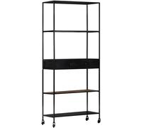 CSYQPDMBDL Bibliothèque, Étagère de Rangement, Étagère de Rangement sur Pied, unité de rayonnage for Salon, Maison, Bureau, Meubles, bibliothèque(80 x 35 x 180 cm)