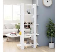 CSYQPDMBDL Bibliothèque, Étagère de Rangement, Étagère de Rangement sur Pied, unité de rayonnage for Salon, Maison, Bureau, Meubles, bibliothèque(White)