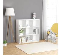 CSYQPDMBDL Bibliothèque, Étagère de Rangement, Étagère de Rangement sur Pied, unité de rayonnage for Salon, Maison, Bureau, Meubles, bibliothèque(White)