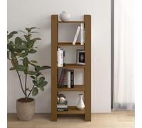 CSYQPDMBDL Bibliothèque, Étagère de Rangement, Étagère de Rangement sur Pied, unité de rayonnage for Salon, Maison, Bureau, Meubles, bibliothèque(Honey Brown)