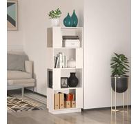 CSYQPDMBDL Bibliothèque, Étagère de Rangement, Étagère de Rangement sur Pied, unité de rayonnage for Salon, Maison, Bureau, Meubles, bibliothèque(White)