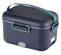 CSYQPDMBDL Boîte à Déjeuner électrique, Boîte à lunch chauffante double usage (maison et voiture), avec récipients en acier inoxydable