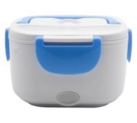 CSYQPDMBDL Boîte à Déjeuner électrique, Boîte à lunch électrique portable en acier inoxydable, idéale for les voyages, le bureau et la maison.(Blue)