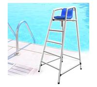 CSYQPDMBDL Chaise de Sauveteur pour Piscine, Chaise de Sauveteur for Piscine et Parc Aquatique, avec siège, Crochet et Trou for Parasol(H-180CM/70.9INCH/5.9FT)