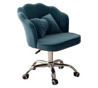 CSYQPDMBDL Chaises de Salle à Manger,Chaise de Salle à Manger Chaise de Salle à Manger, Chaise de Bureau, Chaise de Travail pivotante sans accoudoirs for Petit Espace, Salon(Blue)
