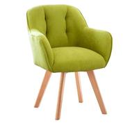 CSYQPDMBDL Chaises de Salle à Manger,Chaise de Salle à Manger Chaise de Salle à Manger Moderne, Confortable, Dossier incurvé et épais, avec Cadre en Bois Dur(Green)