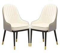 CSYQPDMBDL Chaises de Salle à Manger,Chaise de Salle à Manger Chaises de Cuisine et de Salle à Manger avec Dossier Haut et Pieds en métal(A)