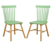 CSYQPDMBDL Chaises de Salle à Manger,Chaise de Salle à Manger Ensemble de 2 chaises de Salle à Manger for Cuisine, Salle à Manger et terrasse(Green)