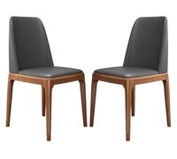 CSYQPDMBDL Chaises de Salle à Manger,Chaise de Salle à Manger Lot de 2 chaises de Salle à Manger et de Cuisine à Dossier Haut et Structure en Bois Massif(A)