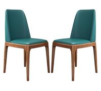 CSYQPDMBDL Chaises de Salle à Manger,Chaise de Salle à Manger Lot de 2 chaises de Salle à Manger et de Cuisine à Dossier Haut et Structure en Bois Massif(D)