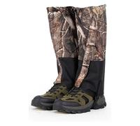 CSYQPDMBDL Guêtres de Randonnée, Guêtre Randonnée, avec Fermeture éclair fermée et Boucle élastique en Haut, for l'escalade et Le Ski par Tous Les Temps(Grey,Medium)