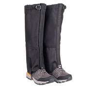 CSYQPDMBDL Guêtres de Randonnée, Guêtre Randonnée, Guêtres for Raquettes à Neige, idéales for Le Camping, la Marche, l'escalade, la randonnée et Les Raquettes(Black,Large)