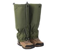 CSYQPDMBDL Guêtres de Randonnée, Guêtre Randonnée, Guêtres Respirantes for Raquettes, idéales for la Marche, l'alpinisme, la randonnée et Les balades en Raquettes(Green)