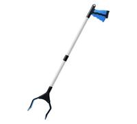 CSYQPDMBDL Pince Ramasse Objet, Outils de Ramassage, Bâton de ramassage Portable en Acier à Forte adhérence for étagères de Magasin(Blue)