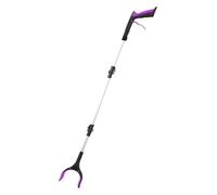 CSYQPDMBDL Pince Ramasse Objet, Outils de Ramassage, Pinces Longues, Outil de préhension, Outil de ramassage, Pince à tête(Purple)