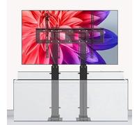 CSYQPDMBDL Support TV Plafond, Ascenseur motorisé for téléviseur, Support de Montage for téléviseur réglable, mécanisme de Levage for téléviseur avec télécommande(1205-2705mm)