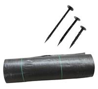 CSYQPDMBDL Toile de Paillage Anti-Mauvaises Herbes, Film de désherbage for Jardin, Toile de paillage(1.2x30m/4x100ft)