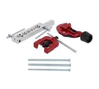 CT - 8012 Kit d'outils d'évasement, ensemble d'extension de tube avec alésoir à ressort et -tube, outil à main 6 pièces pour tuyaux/tubes en cuivre, roue de en acier allié pour