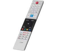 Ct-8567 R30116758 Télécommande Compatible Avec Toshiba Smart 4K Uhd Hdr Oled Led Tv 32Lk3C63Db 32W2263Dg/2 43Uk3C63Db 50Uk3C63Db 50Uk4D63Db 55Uk3C63Db 65Uk4D63Db 3 Db. Requis