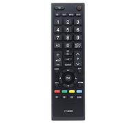 CT-90326 Télécommande de remplacement pour Toshiba 3D Smart TV 19AV615DB 19AV616DB 22AV616DB 26AV615DB 32AV615DB 26EL800A 32EL800A 32EL800AZ 32HL800A 32W2300A 32RV635DB 32AV633DB 32AV636DB 37AV615DB