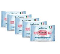 CT-TRONICS Camon Lot de 5 lingettes nettoyantes pour chiens et chats (rose florale)